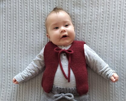 Woodlands Baby Waistcoat | 0-24 months