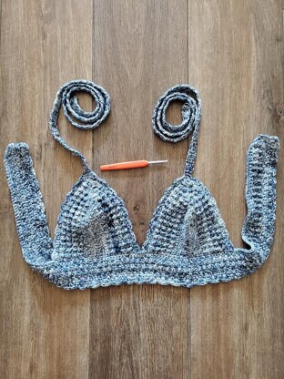 Crochet Pattern - Summer Waves Bralette