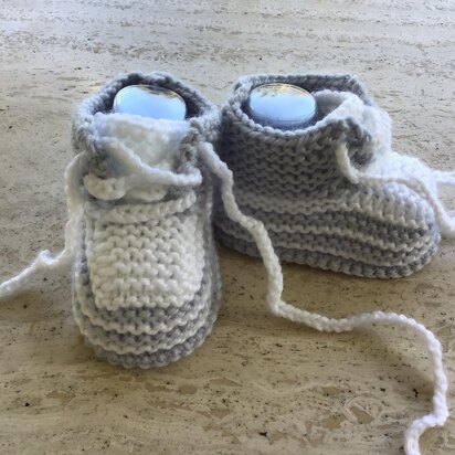 Baby Boy Stripe Booties