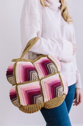 Blush Blizzard Puffer Purse