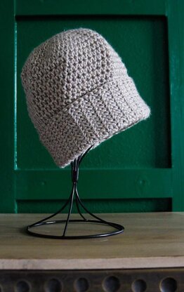 Spider Stitch Double Brimmed Hat