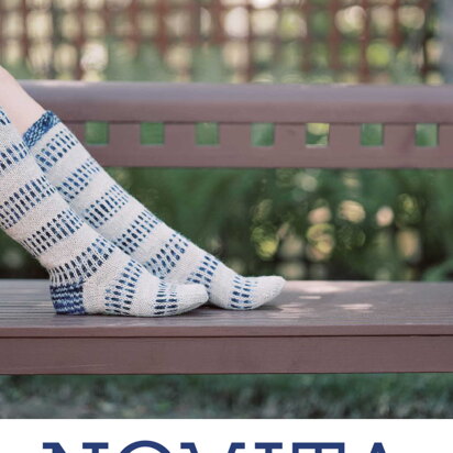 Icecle Colourwork Socks in Novita 7 Veljestä & 7 Veljestä Korpi - Downloadable PDF