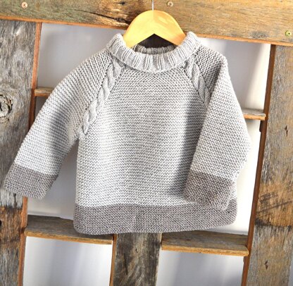 OGE Knitwear Designs P127 Driftwood Sweater PDF