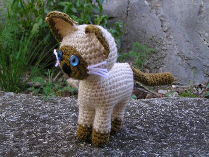 Siamese cat amigurumi