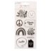 American Crafts Jen Hadfield - Reaching out Stamps
