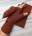 Moss Stitch Fingerless Gloves