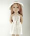 GOTZ 18/19" Doll Margaret Dress & Bow Hat