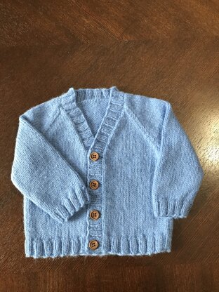 Little blue cardie