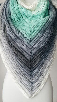 Beginner One Skein Shawl