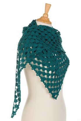 Waterdrops Shawl