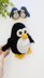 Crochet penguin pattern, easy crochet amigurumi animal, crochet plush pattern