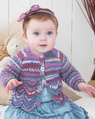 Cardigans in Sirdar Snuggly Baby Crofter DK - 1485 - Downloadable PDF