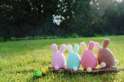 Easter bunny egg amigurumi
