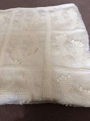 Baby Footprints Blanket