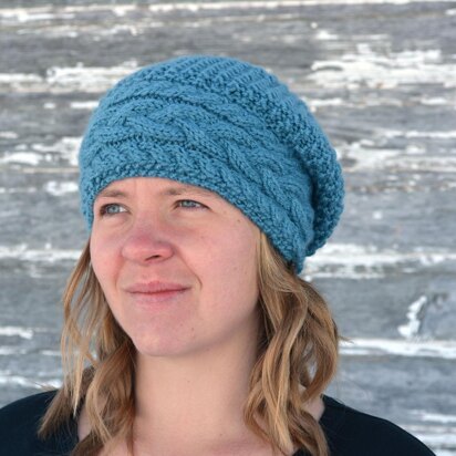 Stillness Of Winter Slouch Hat