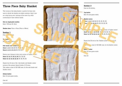 Easy Baby Blanket