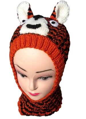 Cute hats to knit 4 - elephant, tiger, dog, dinosaur, shark, Nordic