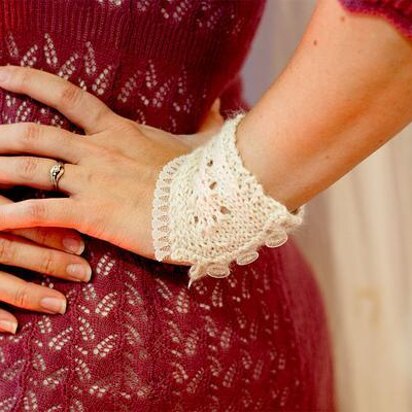 Victorian Plume Cuffs