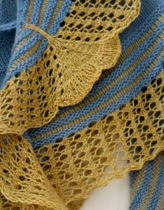 Ginkgo Shawl