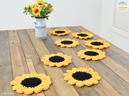 Sunflower Power Coasters