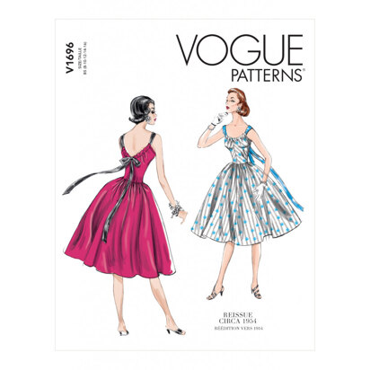 Vogue Misses' Dress V1696 - Sewing Pattern