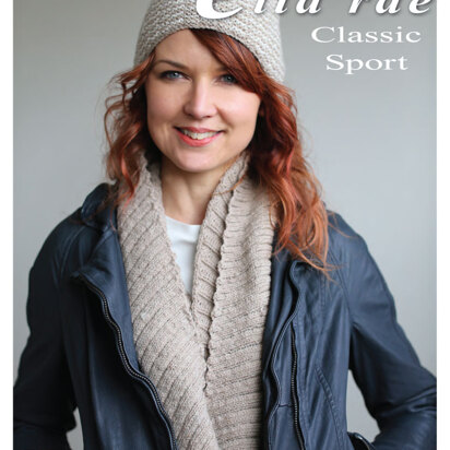 Yatala Cowl & Yarra Beanie in Ella Rae Classic Sport - ER03-04 - Downloadable PDF