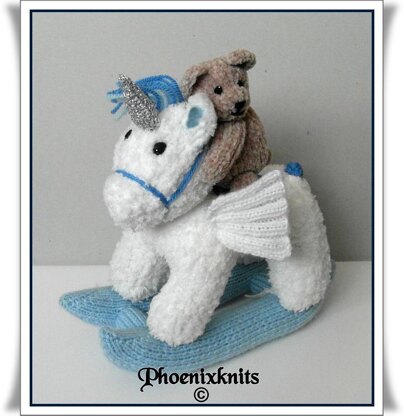 Rocking horse and Ted