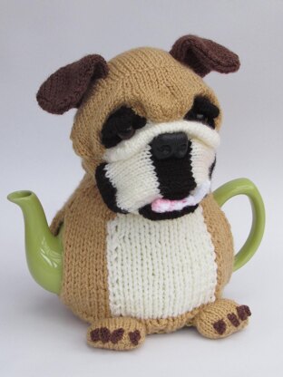 British bulldog tea cosy