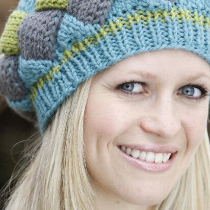 Huckelberry Hat - knitting pattern