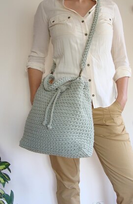 Drawstring Bucket Purse