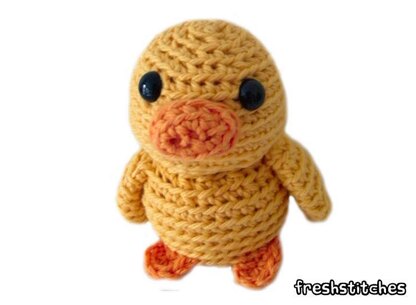 Amigurumi Mal the Tiny Duck