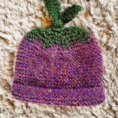 Blackberry Baby Hat