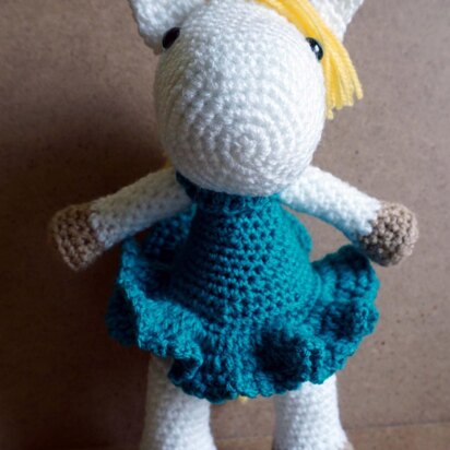 Crochet Pattern for Baby Pony Flaty!