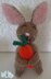 Hoppy Holiday Bunny Ornament