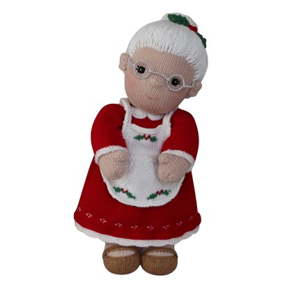 Mrs Claus (Knit a Teddy)