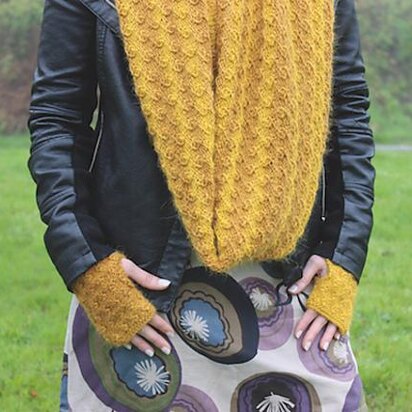 Lichen Mitts - knitting pattern