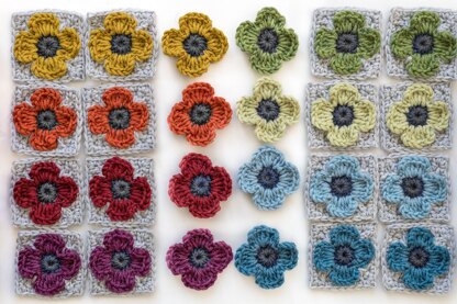 Flower Temperature Blanket