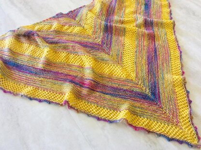 Something Happy Shawl