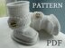 Knitting PATTERN Baby Booties Knitted Baby Uggs Tiana