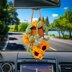 Black-Eyed Susan Basket Car Hanging