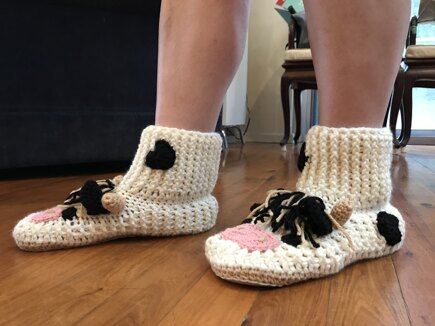 Cow Slippers #2