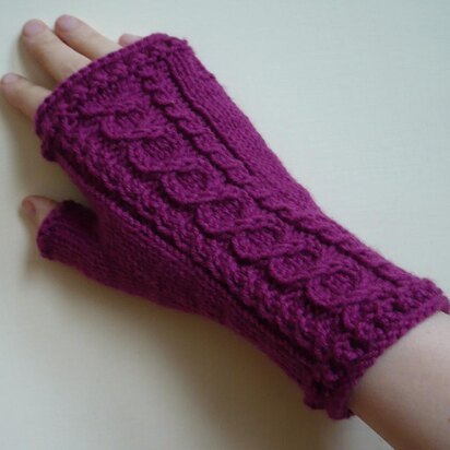 Spring is Coming Mitts - knitting pattern