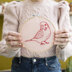 Cotton Clara Budgie Embroidery Kit - 15cm 