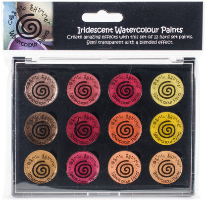 Creative Expressions Cosmic Shimmer Iridescent Watercolor Palette Set 3 - Autumn Sunrise