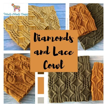 Diamonds and Lace Cowl