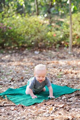 Toasty Waffle Blankie & Burpcloth