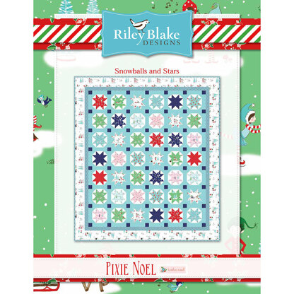 Riley Blake Snowballs and Stars - Downloadable PDF