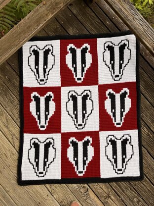 Wild Badger Blanket