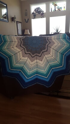 12 point baby Afghan
