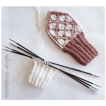 Malthe Baby Selbu Mittens